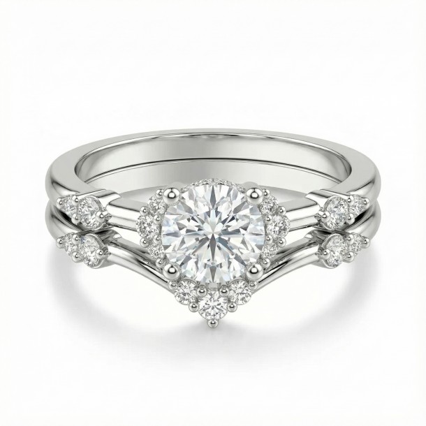 Обручальное кольцо «Спокойная гладь времени»