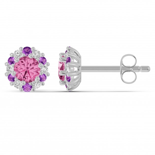 Серьги RC11411-PSAP-AMETH-8WEAR-NAT