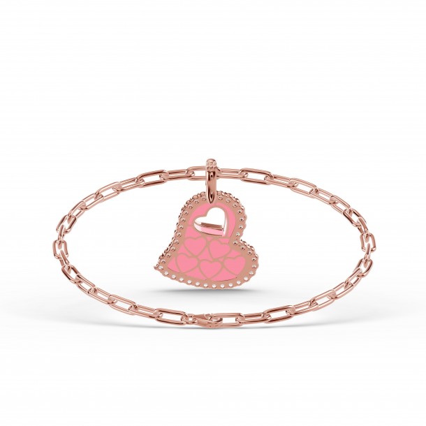 Браслет RC11126-CERM-PINK-8RBR-LAB