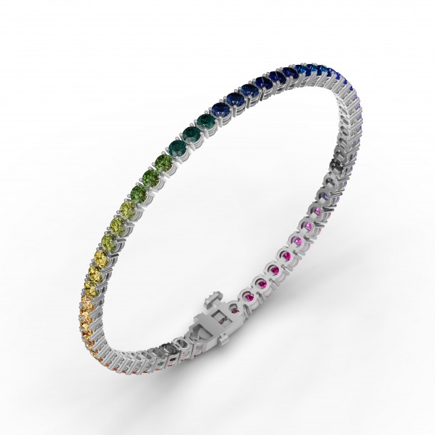 Браслет RC10217RAINBOW-8WBR