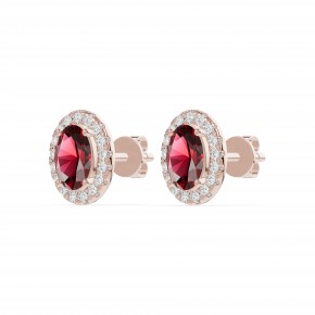 Серьги RC10833-GRNT-8REAR-LAB