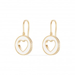 Серьги RC11194-CERM-WHITE-8YEAR-LAB