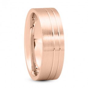 Мужское кольцо RC395M-PINK-W7MM-14KP Мужское кольцо RC395M-PINK-W7MM-14KP