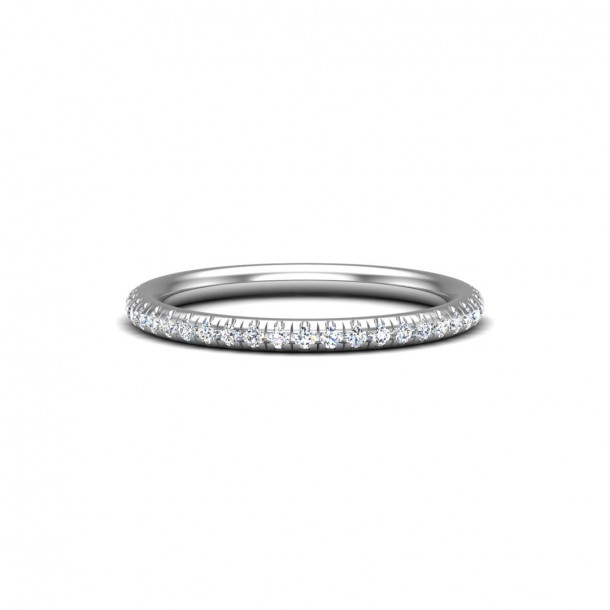 Кольцо SM1004B-18K-W