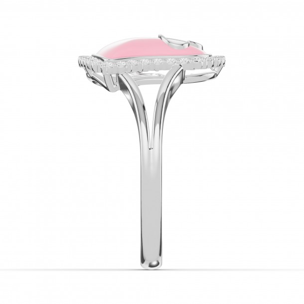Кольцо RC11124-CERM-PINK-4WL-LAB