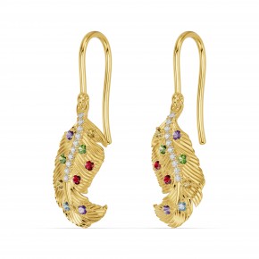 Серьги RC10960EAR-NAT-GEMS-4Y
