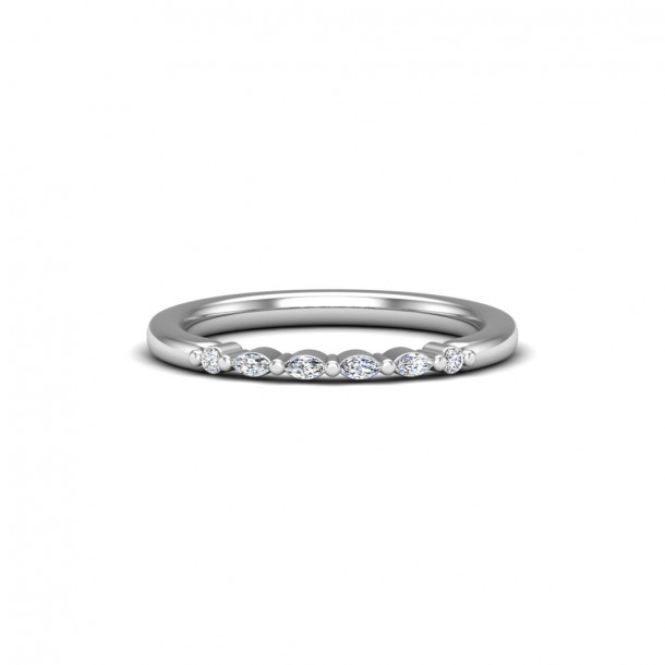 Кольцо SM1012B-18K-W