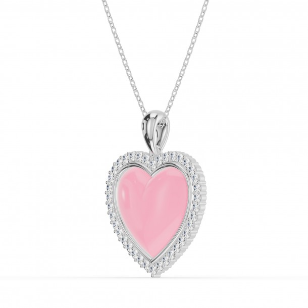 Ожерелье RC11128-CERM-PINK-8WPND-NAT