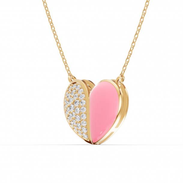 Ожерелье RC11099-CERM-PINK-8YPND-NAT