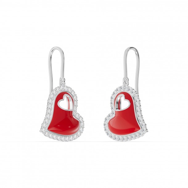 Серьги RC11125-CERM-RED-8WEAR-LAB