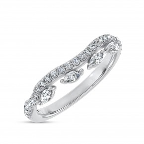 Обручальное кольцо «Скромная утончённость момента»
