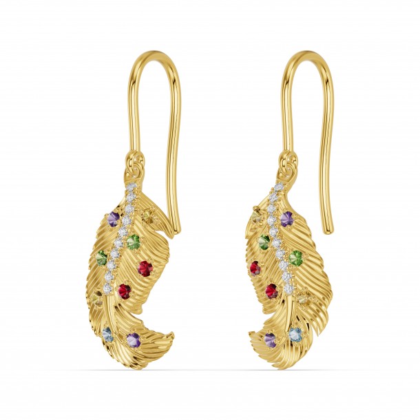 Серьги RC10960EAR-LAB-GEMS-4Y