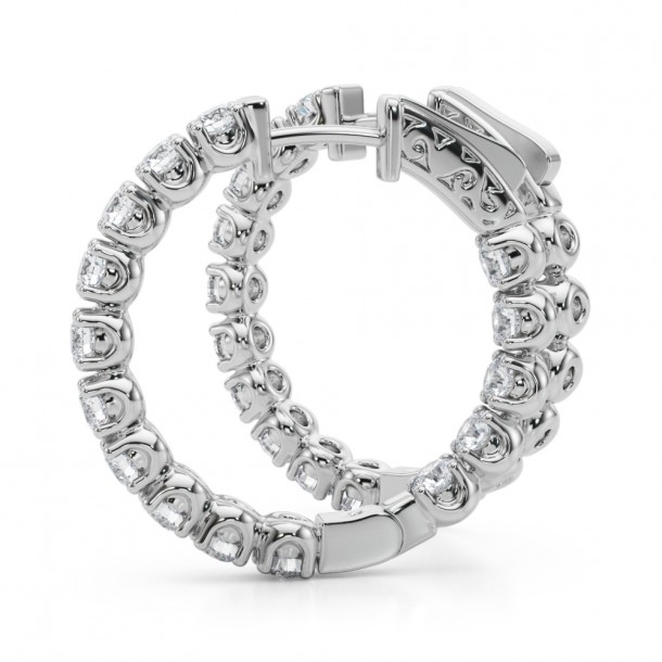 Серьги 41005-.09-25MM Lab WG