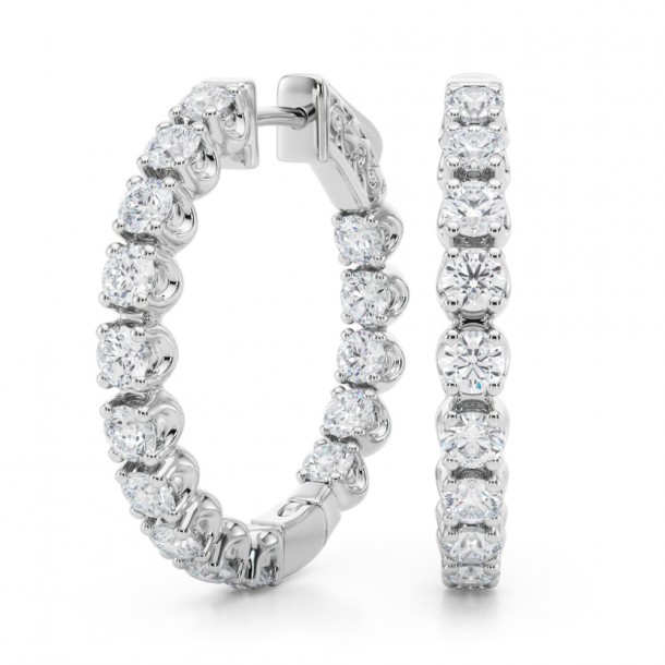 Серьги 41005-.09-25MM Lab WG