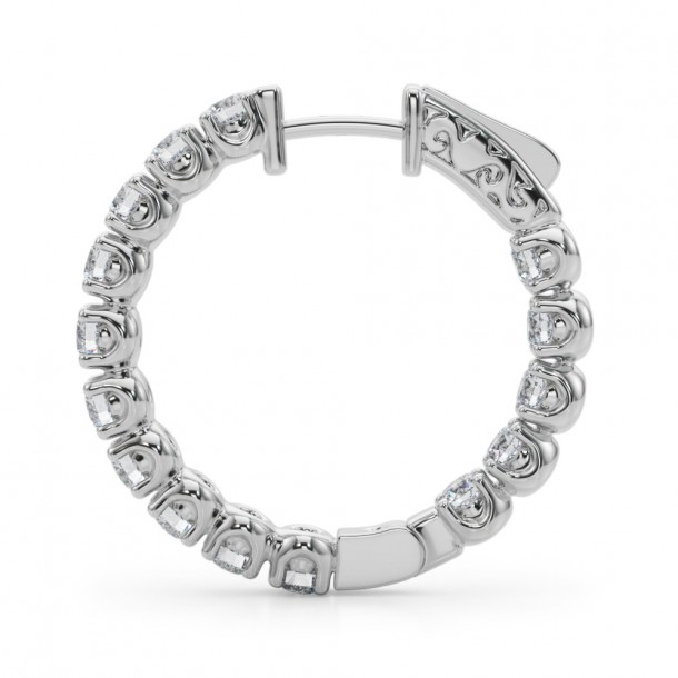 Серьги 41005-.09-25MM Lab WG