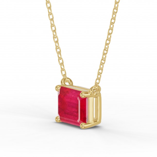 Ожерелье RC11014-RUBY-4YPND