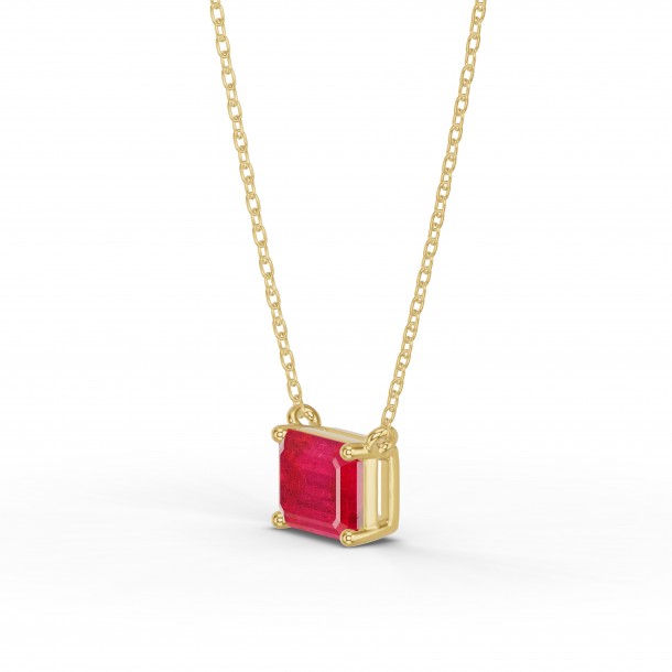 Ожерелье RC11014-RUBY-4YPND