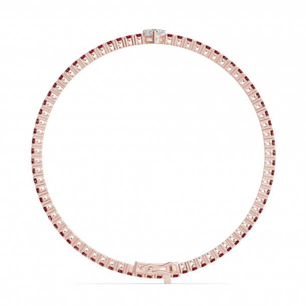 Браслет RC10590RUBY-HT-4RBR