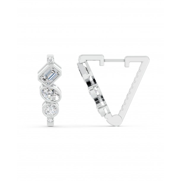 Серьги 600613-14W