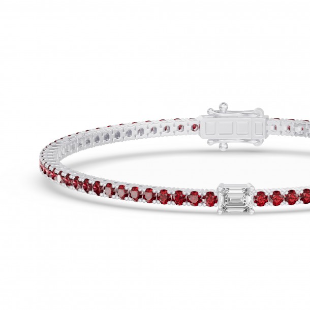 Браслет RC10590RUBY-EM-4WBR