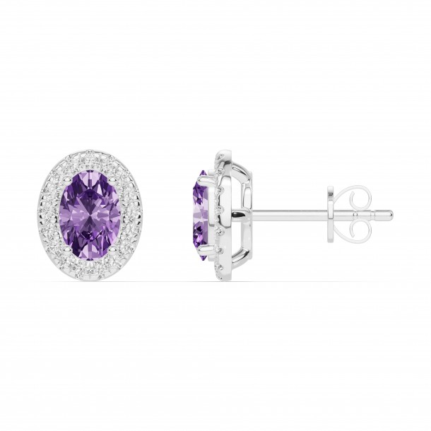Серьги RC10833-AMETH-4WEAR-LAB