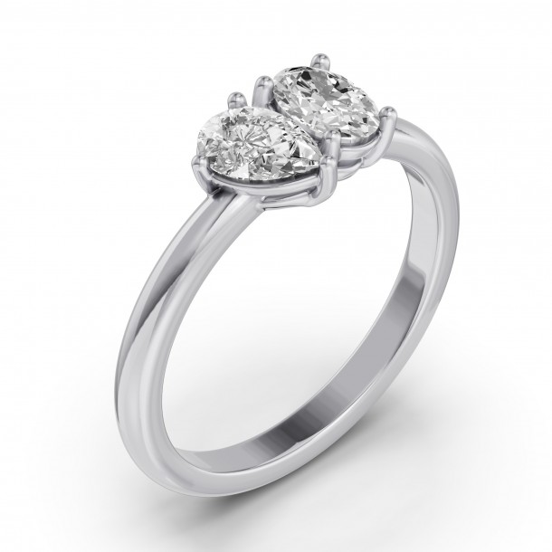 Кольцо RC10628-OV-PE-LAB-1.0CT-4WE