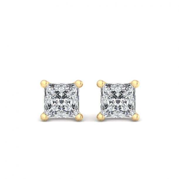 Серьги Fancy-EARSL0364-14K-Y-PRP.50