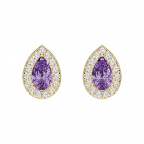 Серьги RC10827-AMETH-8YEAR-LAB