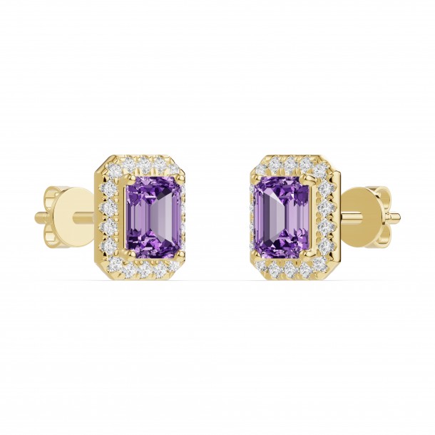 Серьги RC10830-AMETH-8YEAR-LAB