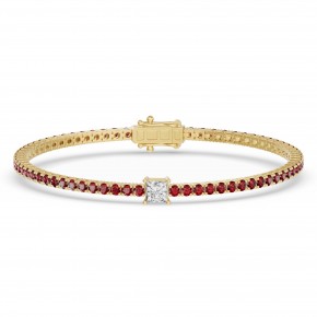 Браслет RC10590RUBY-PR-4YBR