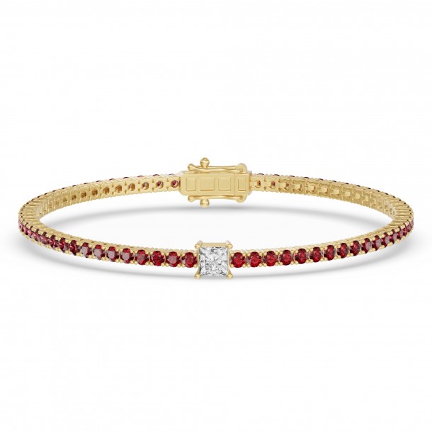 Браслет RC10590RUBY-PR-4YBR