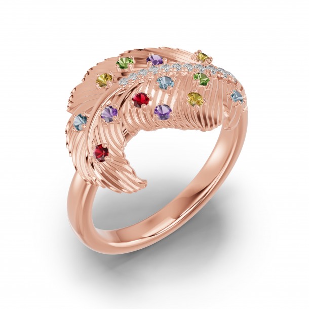 Кольцо RC10962L-LAB-GEMS-4R