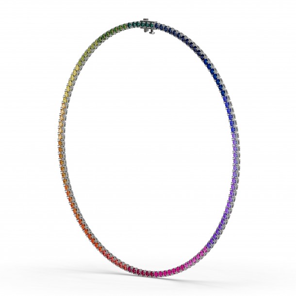 Ожерелье RC11167RAINBOW-8WNK