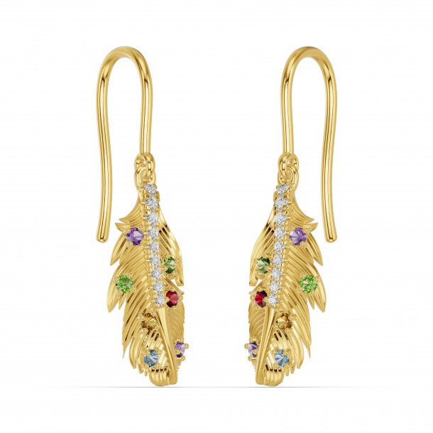 Серьги RC10957EAR-NAT-GEMS-4Y