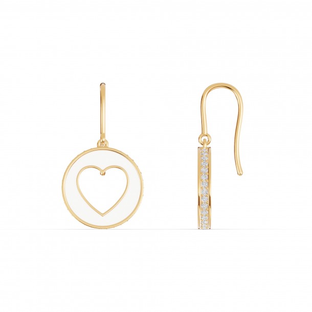 Серьги RC11194-CERM-WHITE-4YEAR-LAB
