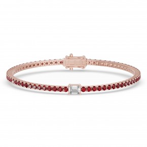 Браслет RC10590RUBY-EM-8RBR