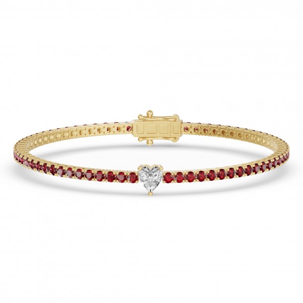 Браслет RC10590RUBY-HT-8YBR