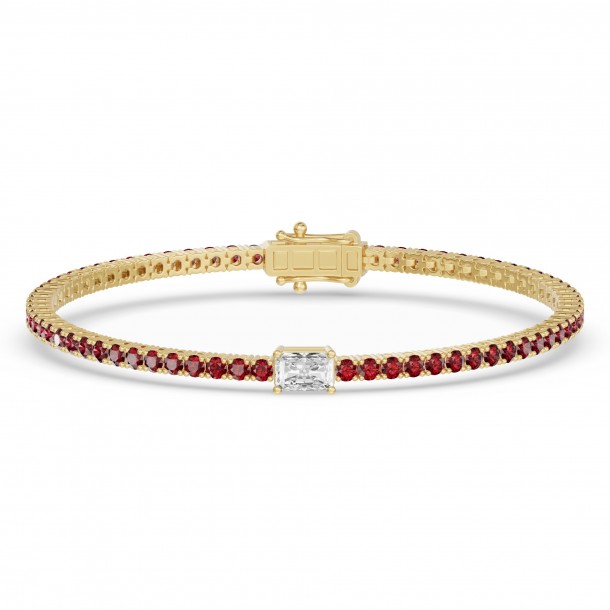Браслет RC10590RUBY-RT-4YBR