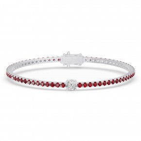 Браслет RC10590RUBY-RD-PTBR