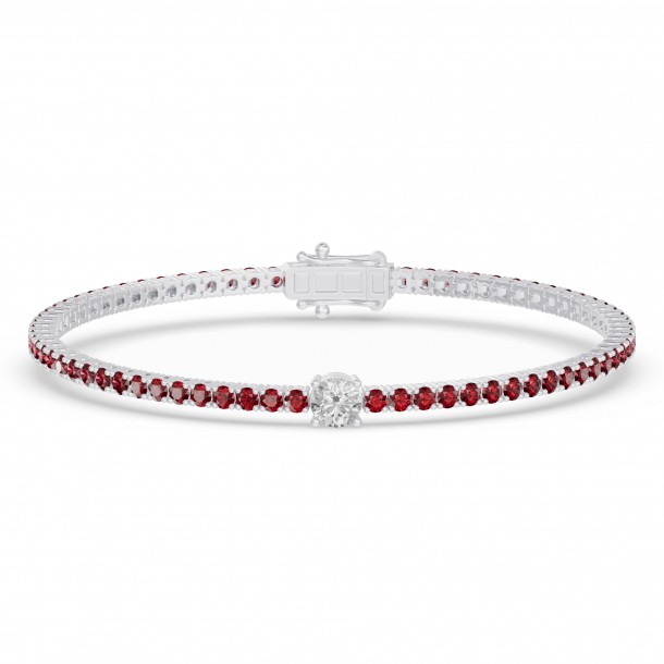 Браслет RC10590RUBY-RD-PTBR