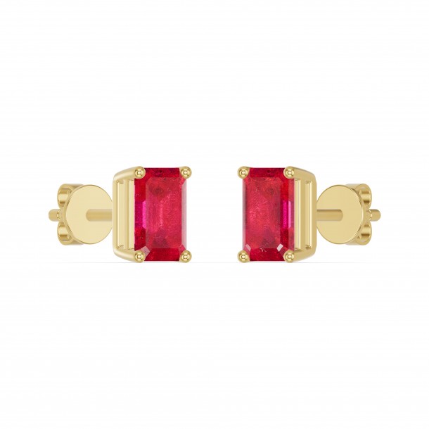 Серьги RC11019-RUBY-4YEAR