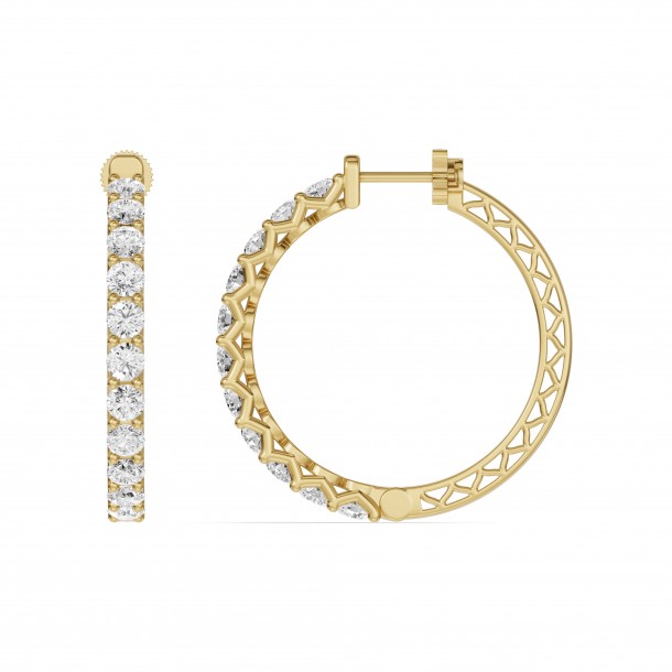 Серьги RC10801-4YEAR-NAT