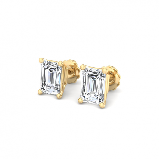 Серьги Fancy-EARSL0364-18K-Y-ECP.50