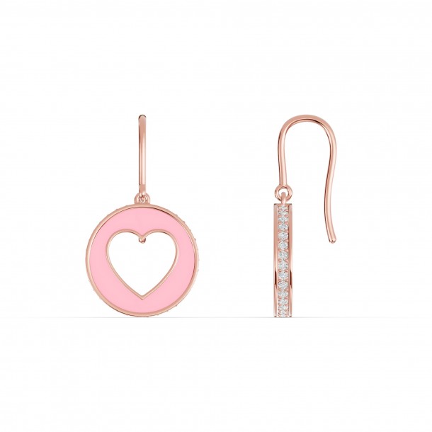 Серьги RC11194-CERM-PINK-4REAR-LAB
