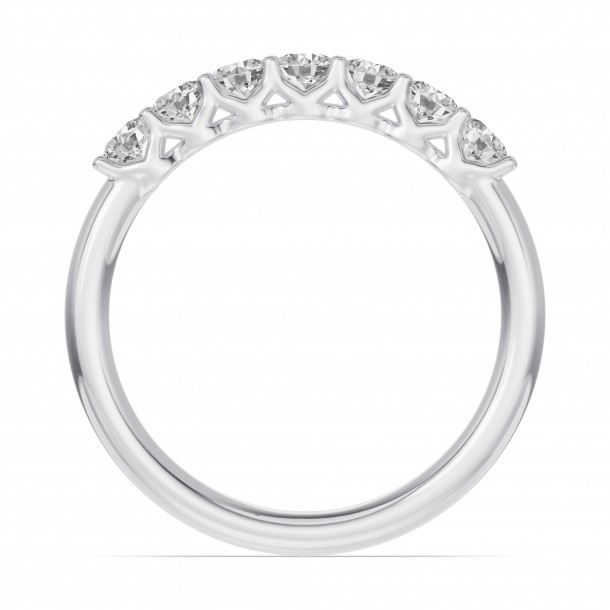 Кольцо RC10719-7ST-0.50CT-PTL-NAT