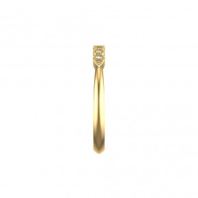 Кольцо SM1014B-14K-Y