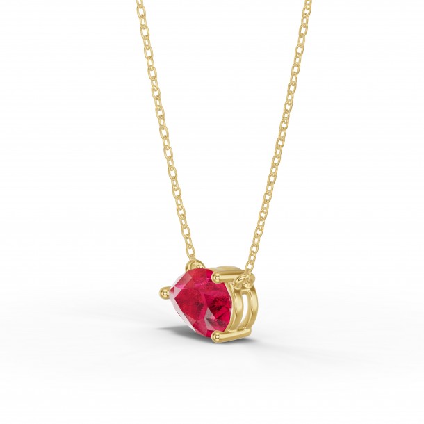 Ожерелье RC11017-RUBY-4YPND
