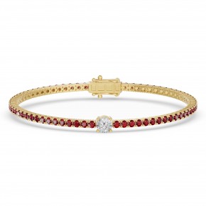 Браслет RC10590RUBY-RD-4YBR