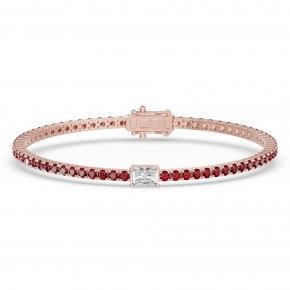 Браслет RC10590RUBY-RT-8RBR