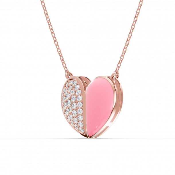 Ожерелье RC11099-CERM-PINK-4RPND-LAB
